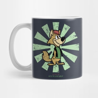 Ding A Ling Wolf Retro Japanese Mug